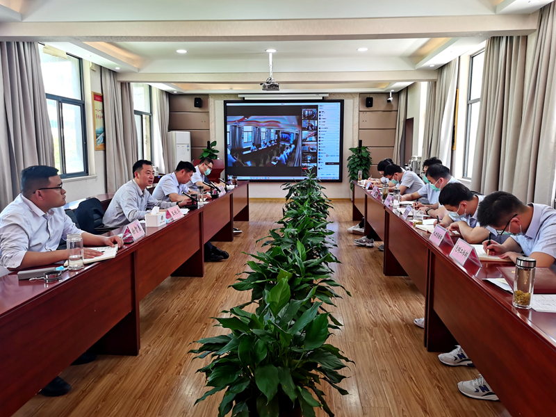 隧道分公司召開近期安全生產(chǎn)與疫情防控視頻調度會 - 副本